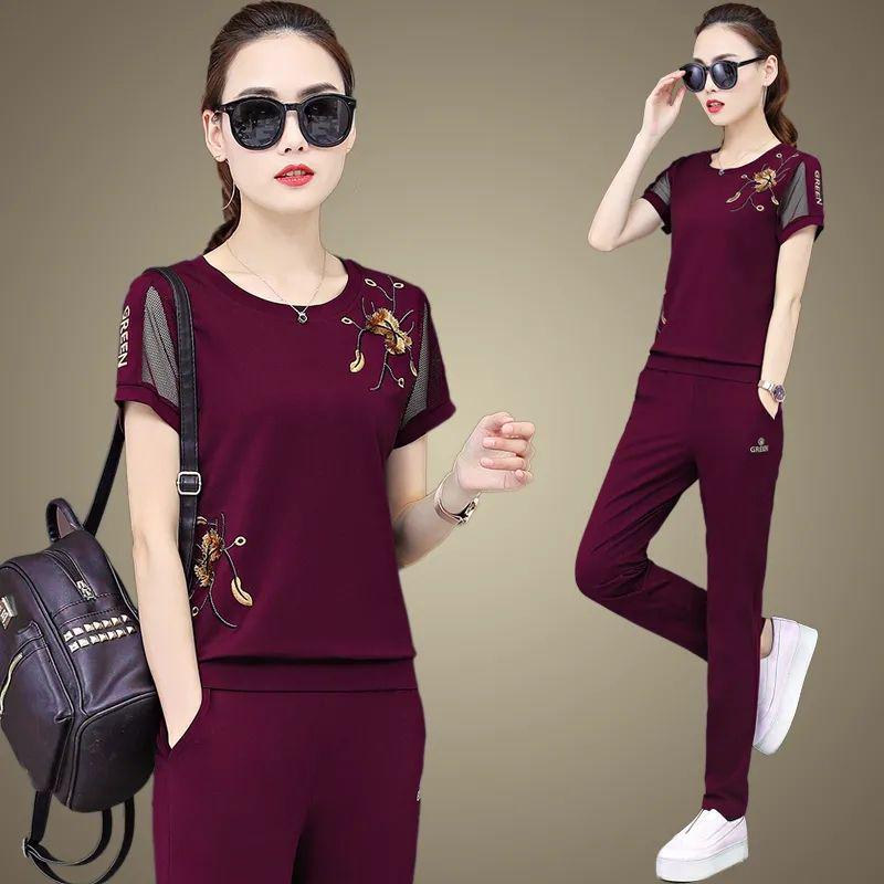 Mom s Summer Short Sleeve Sportswear Set: Middle-Aged Casual Two-Piece for Women 2XL белый
Mom s Summer Short Sleeve Sportswear Set: Middle-Aged Casual Two-Piece for Women 2XL белый