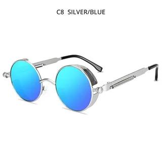 Fashion Classic Steampunk Vintage Sunglasses with Rouund Metal Frame for Man Woman Brand Designer Eyeglasses UV400 Sun Glasses
Fashion Classic Steampunk Vintage Sunglasses with Rouund Metal Frame for Man Woman Brand Designer Eyeglasses UV400 Sun Glasses