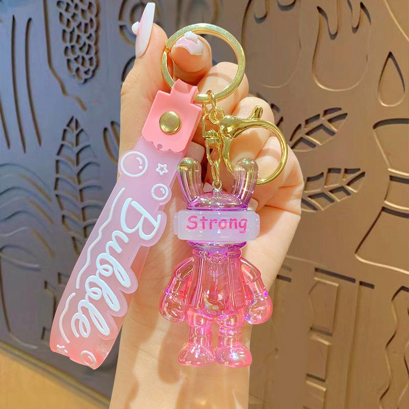 Cartoon Colorful Gradual Change Space Rabbit Keychain Personalized Fashion Schoolbag Pendant Car Key Chain Gift opp bag packaging
Cartoon Colorful Gradual Change Space Rabbit Keychain Personalized Fashion Schoolbag Pendant Car Key Chain Gift opp bag packaging