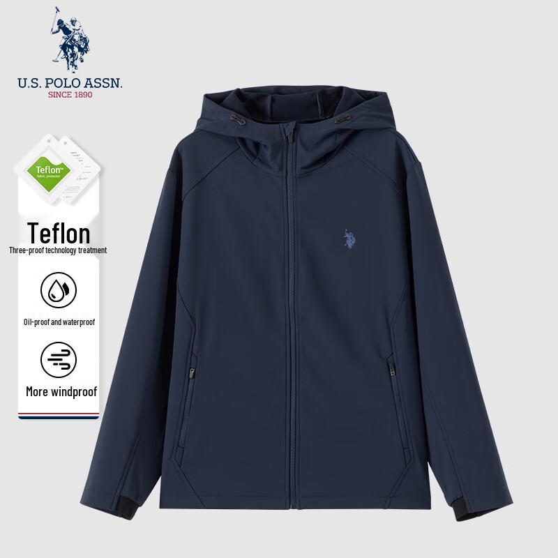 нас. POLO ASSN. Чоловіча куртка-вітрівка з капюшоном для активного відпочинку
нас. POLO ASSN. Чоловіча куртка-вітрівка з капюшоном для активного відпочинку