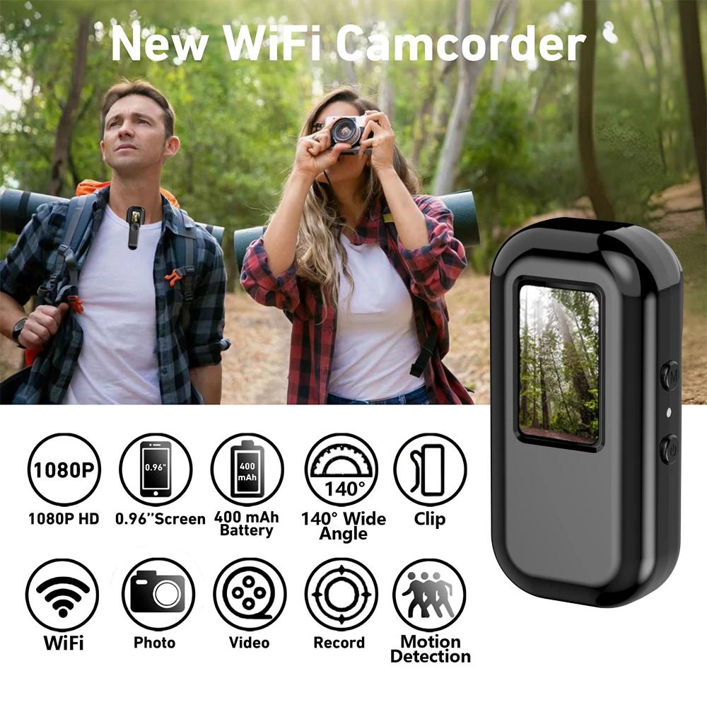 Mini Camera HD 1080 WiFi pocket Outdoor Sports Video Audio Recorder Loop Record Magnetic Back Clip Bicycle Camcorder Smart Home Only Camera чорний
Mini Camera HD 1080 WiFi pocket Outdoor Sports Video Audio Recorder Loop Record Magnetic Back Clip Bicycle Camcorder Smart Home Only Camera чорний