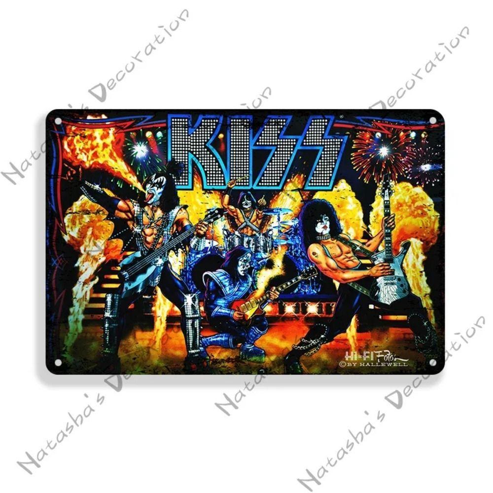 KISS Band Вінтажна Рустикальна Металева Бляшана Табличка Бар Домашній Декор
KISS Band Вінтажна Рустикальна Металева Бляшана Табличка Бар Домашній Декор