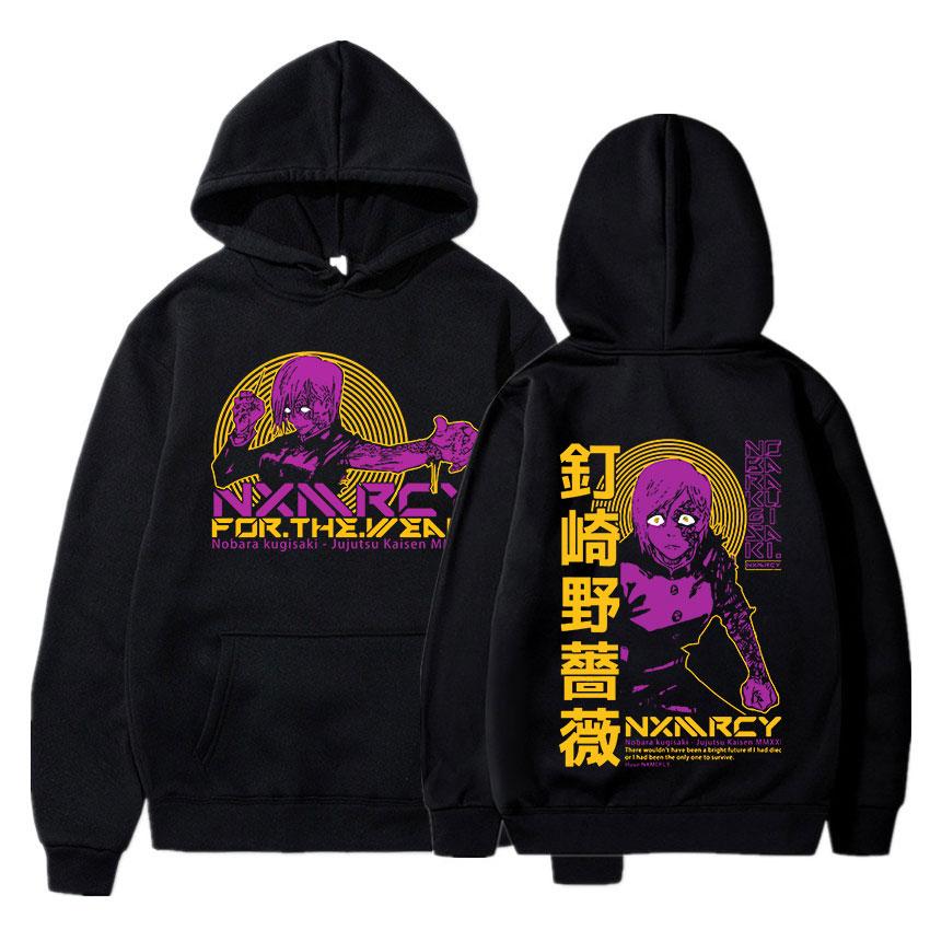 Jujutsu Kaisen Hoodie Anime Kugisaki Nobara Graphic Hoodies Oversized Hooded Sweatshirt Long Sleeves Cotton Men Women Clothes 3XL
Jujutsu Kaisen Hoodie Anime Kugisaki Nobara Graphic Hoodies Oversized Hooded Sweatshirt Long Sleeves Cotton Men Women Clothes 3XL