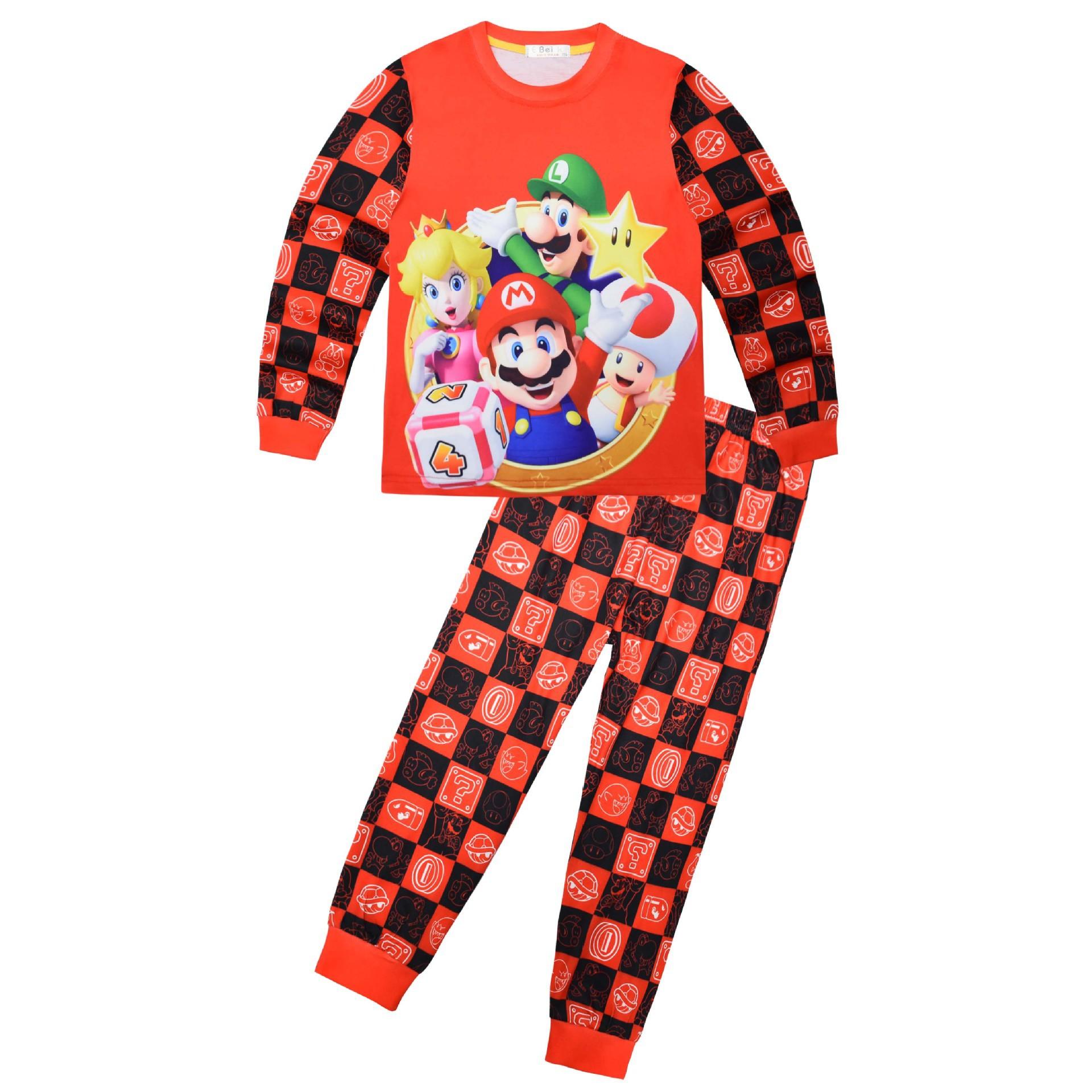 Long-Sleeved Animation Cartoon Digital Printing, Middle-Aged And Older Children S Loungewear Long-Sleeved + Trousers Two-Piece Set 7968 110
Long-Sleeved Animation Cartoon Digital Printing, Middle-Aged And Older Children S Loungewear Long-Sleeved + Trousers Two-Piece Set 7968 110