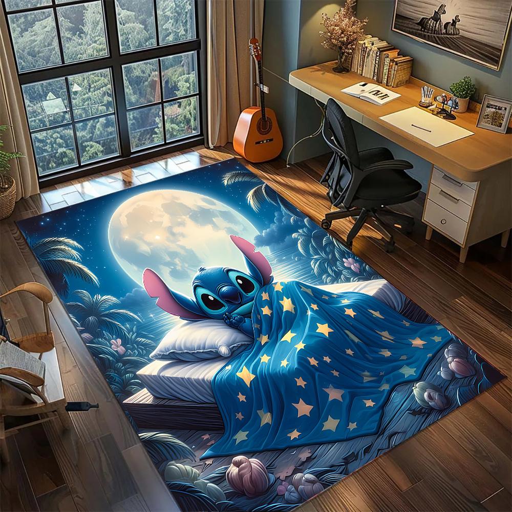 Stitch: Silly Expressions Rug Carpet Large Area Rug Non Slip Washable Floor Mat Gamer Room Bedroom Home Decor 60x90cm
Stitch: Silly Expressions Rug Carpet Large Area Rug Non Slip Washable Floor Mat Gamer Room Bedroom Home Decor 60x90cm