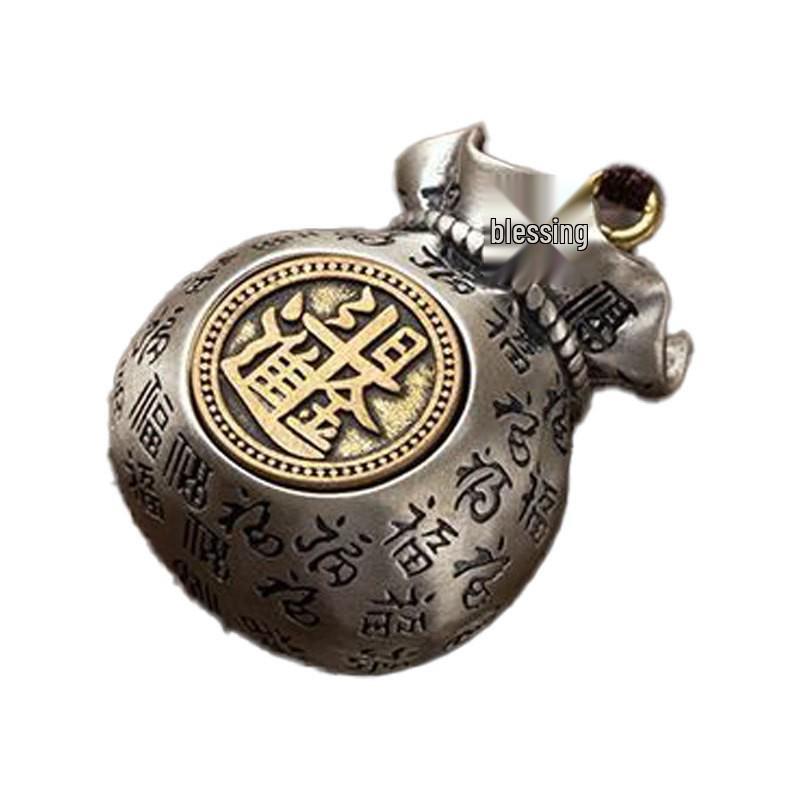 Taili Gold Money Bag Keychain Pendant - Men s Retro Lucky Charm
Taili Gold Money Bag Keychain Pendant - Men s Retro Lucky Charm