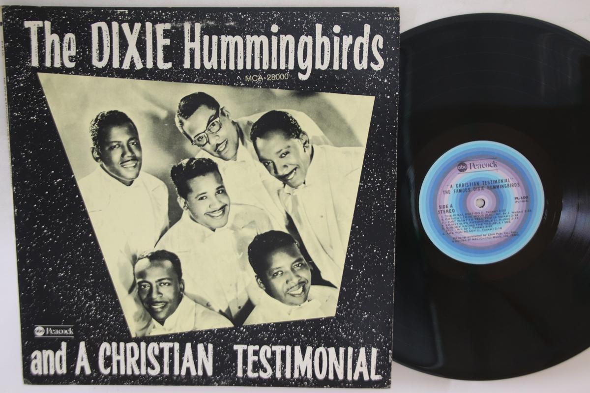 LP Record DIXIE HUMMINGBIRDS - A Christian Testimonial PLP100PL100 ABC PEACOCK US Soul/Funk Used
LP Record DIXIE HUMMINGBIRDS - A Christian Testimonial PLP100PL100 ABC PEACOCK US Soul/Funk Used