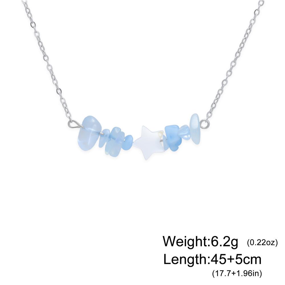 Starfish Conch Shell Pearl Necklace for Woman Girls Stainless Steel Chain Vacation Summer Beach Ocean Series Jewelry Bohemian 45cm
Starfish Conch Shell Pearl Necklace for Woman Girls Stainless Steel Chain Vacation Summer Beach Ocean Series Jewelry Bohemian 45cm
