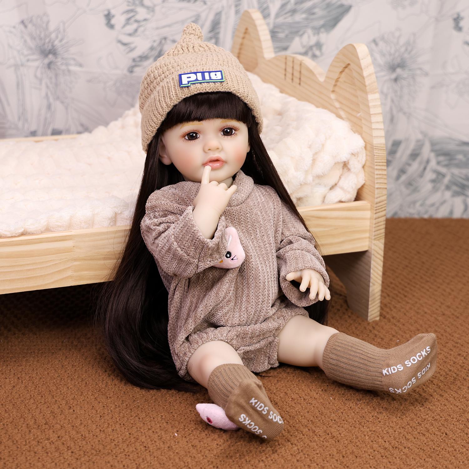 KEIUMI 22 Inch Cute Reborn Baby Doll Soft Silicone Vinyl Realistic Skin Babies Girl Doll Toddler Birthday Gift 22 inch about 55cm
KEIUMI 22 Inch Cute Reborn Baby Doll Soft Silicone Vinyl Realistic Skin Babies Girl Doll Toddler Birthday Gift 22 inch about 55cm