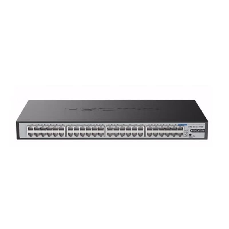 H3C S1248 48-Port Gigabit Unmanaged Network Switch
H3C S1248 48-Port Gigabit Unmanaged Network Switch
