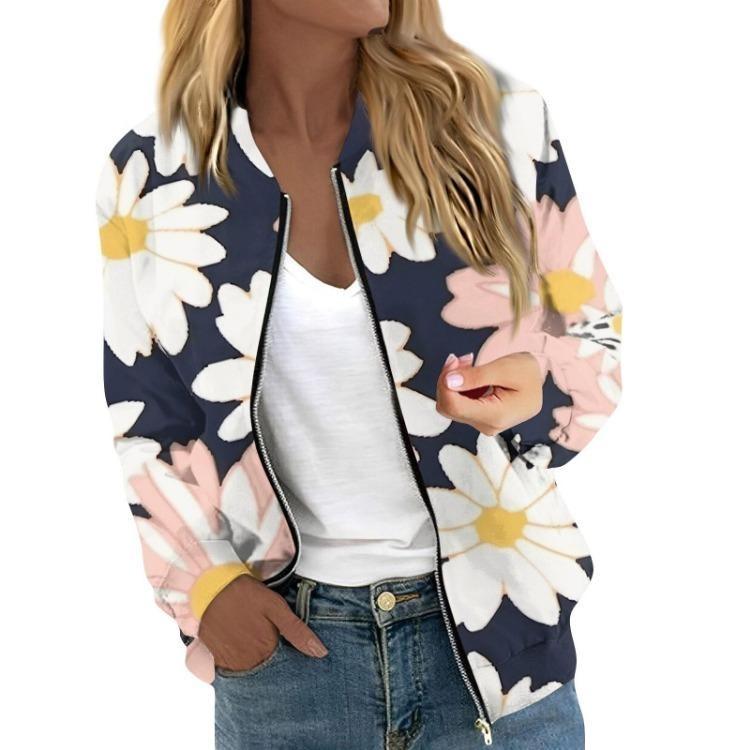 Женская повседневная укороченная куртка, легкая, с длинным рукавом, с цветочным принтом, стеганая, на молнии, верхняя одежда с карманами XXL оранжевый
Женская повседневная укороченная куртка, легкая, с длинным рукавом, с цветочным принтом, стеганая, на молнии, верхняя одежда с карманами XXL оранжевый