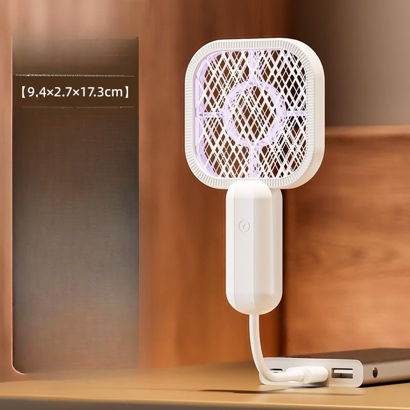Multi Functional 2-in-1 Mosquito Killer Lamp Angle Retractable Mosquito Swatter USB Rechargeable Mosquito Swatter Bat Swatter
Multi Functional 2-in-1 Mosquito Killer Lamp Angle Retractable Mosquito Swatter USB Rechargeable Mosquito Swatter Bat Swatter