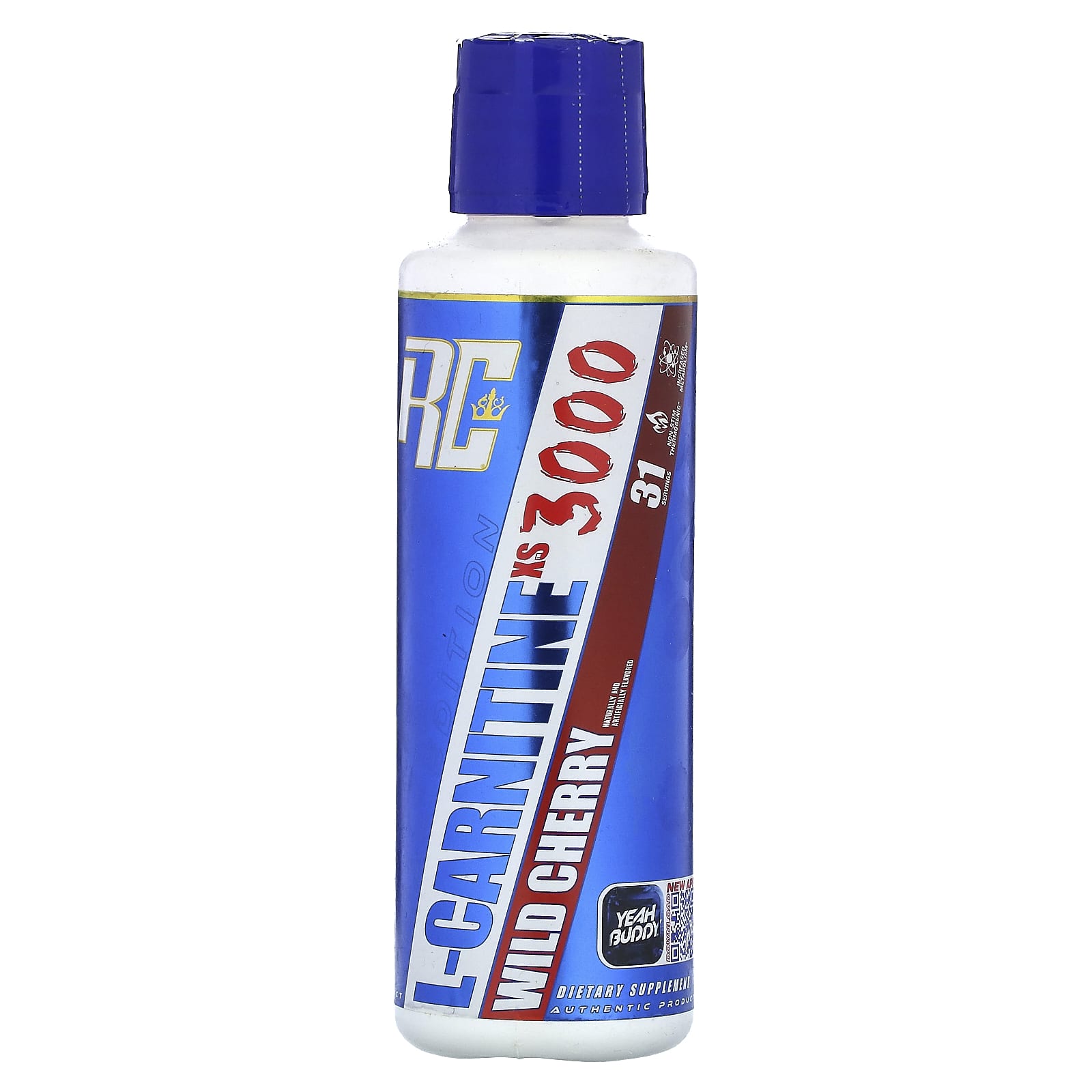 Ronnie Coleman, Vital Edition, L-Carnitine XS 3000, Wild Cherry Flavor, 16 fl oz (473.28 ml)
Ronnie Coleman, Vital Edition, L-Carnitine XS 3000, Wild Cherry Flavor, 16 fl oz (473.28 ml)