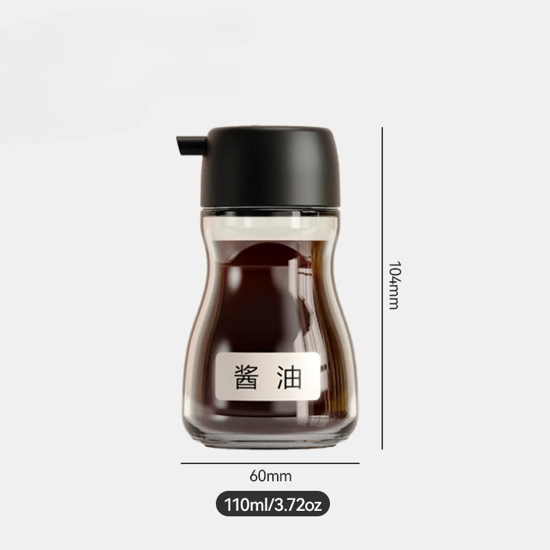 Hot 110/190ml Japanese Style Glass Oil Bottle Desktop Seasoning Bottle Kitchen Household Glass Soy Sauce Seasoning Can Oil Pot L
Hot 110/190ml Japanese Style Glass Oil Bottle Desktop Seasoning Bottle Kitchen Household Glass Soy Sauce Seasoning Can Oil Pot L