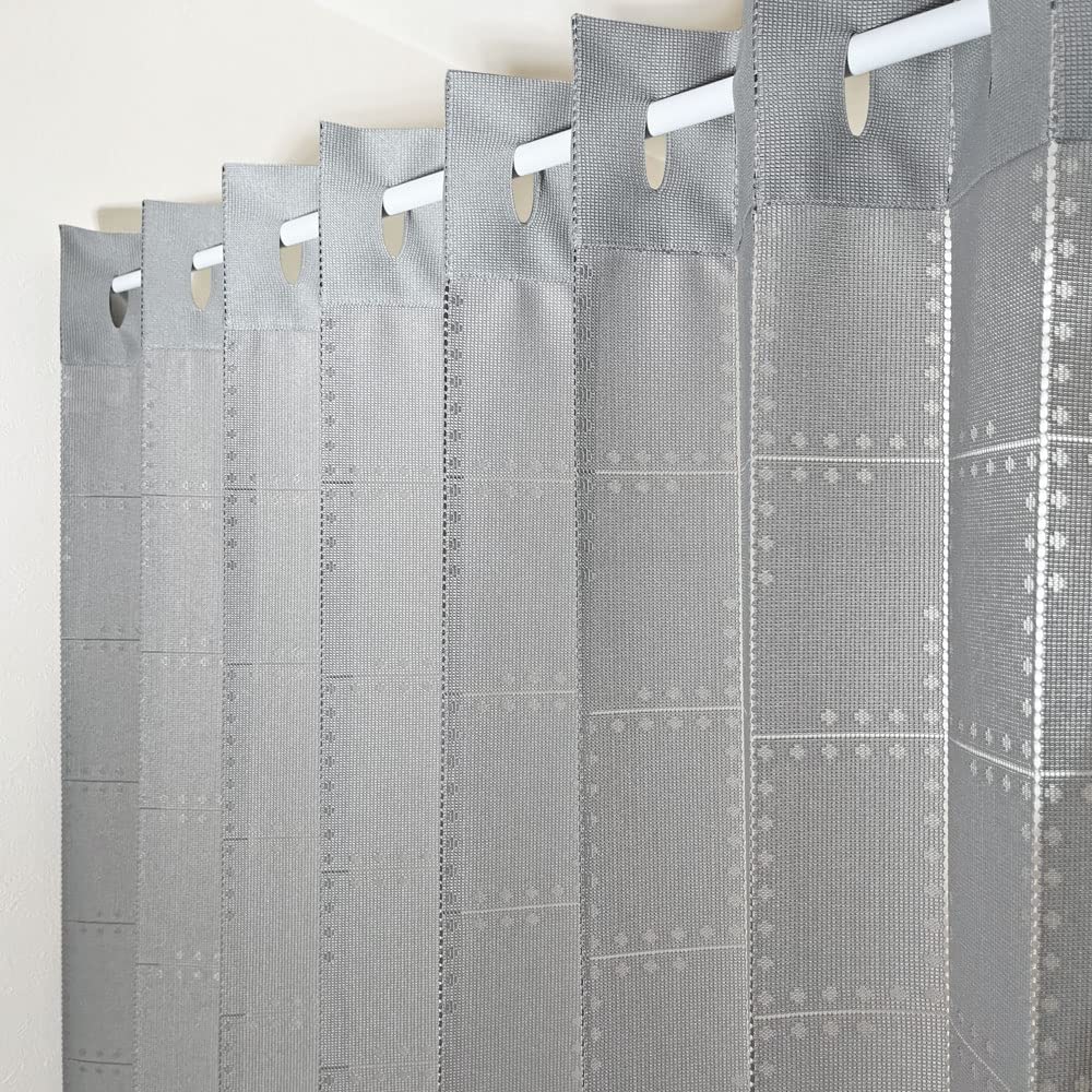 KAEI LACE Accordion Flame Heat Room Made in Long Size Polka Dot Gray 150cm Wide x 220cm Kaei-lace Curtains, Retardant, Washable, Insulating, Divider, серый
KAEI LACE Accordion Flame Heat Room Made in Long Size Polka Dot Gray 150cm Wide x 220cm Kaei-lace Curtains, Retardant, Washable, Insulating, Divider, серый