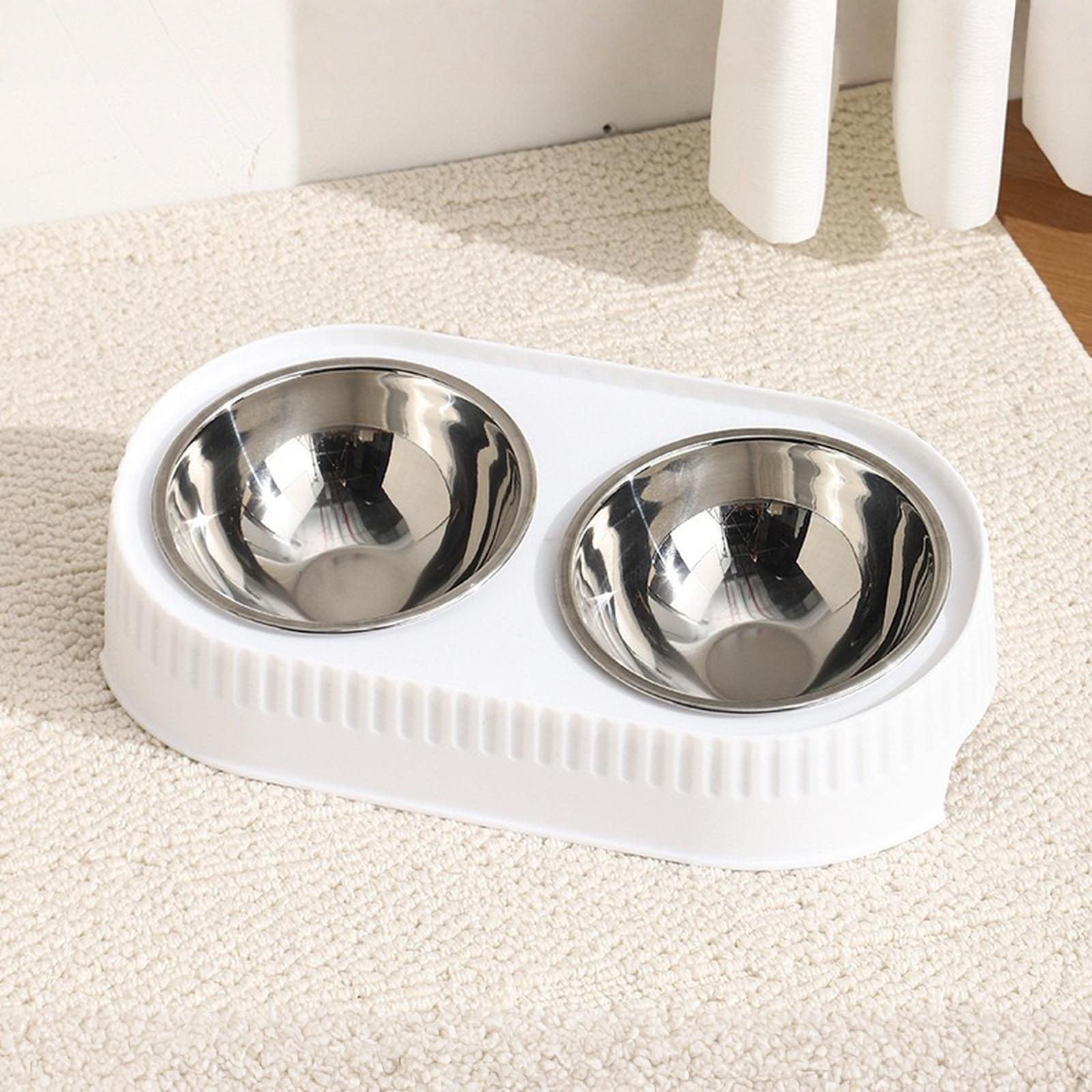 YPBEW Dog Bowls Double Stainless Steel Bowl Water and Food Dish Set Slow Feeder Stand for Cats Puppies Detachable one size білий
YPBEW Dog Bowls Double Stainless Steel Bowl Water and Food Dish Set Slow Feeder Stand for Cats Puppies Detachable one size білий