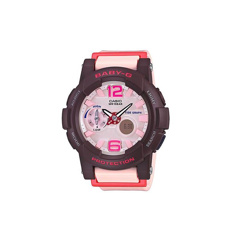 Casio BABY-G Theme Series Personalized Digital Sports Contrast Color Vibrant Marine Style New Color Series Quartz Movement Resin Strap BGA-180-4B4 розовый
Casio BABY-G Theme Series Personalized Digital Sports Contrast Color Vibrant Marine Style New Color Series Quartz Movement Resin Strap BGA-180-4B4 розовый