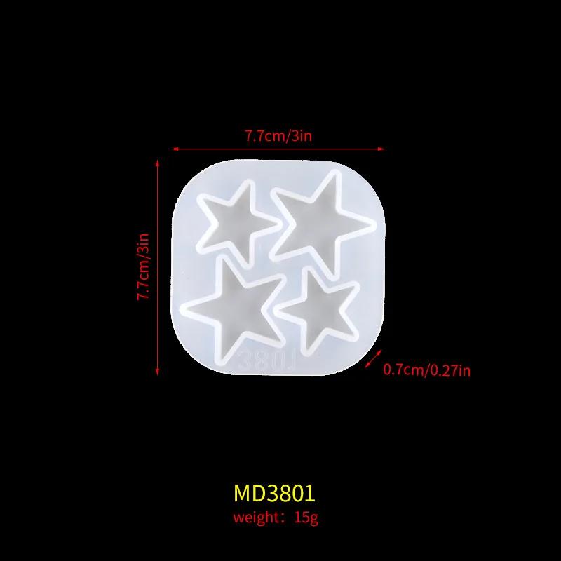 Новая мода звезда солнце луна силиконовые смолы формы ювелирные украшения DIY формы ручной работы эпоксидная смола формы силиконовые формы C
Новая мода звезда солнце луна силиконовые смолы формы ювелирные украшения DIY формы ручной работы эпоксидная смола формы силиконовые формы C