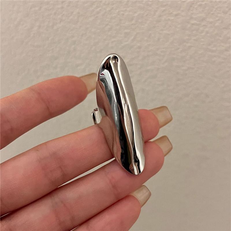 Fashion Classic Elegant High Sense Long Strip Geometric Ring, Suitable For Women Party Match срібний
Fashion Classic Elegant High Sense Long Strip Geometric Ring, Suitable For Women Party Match срібний