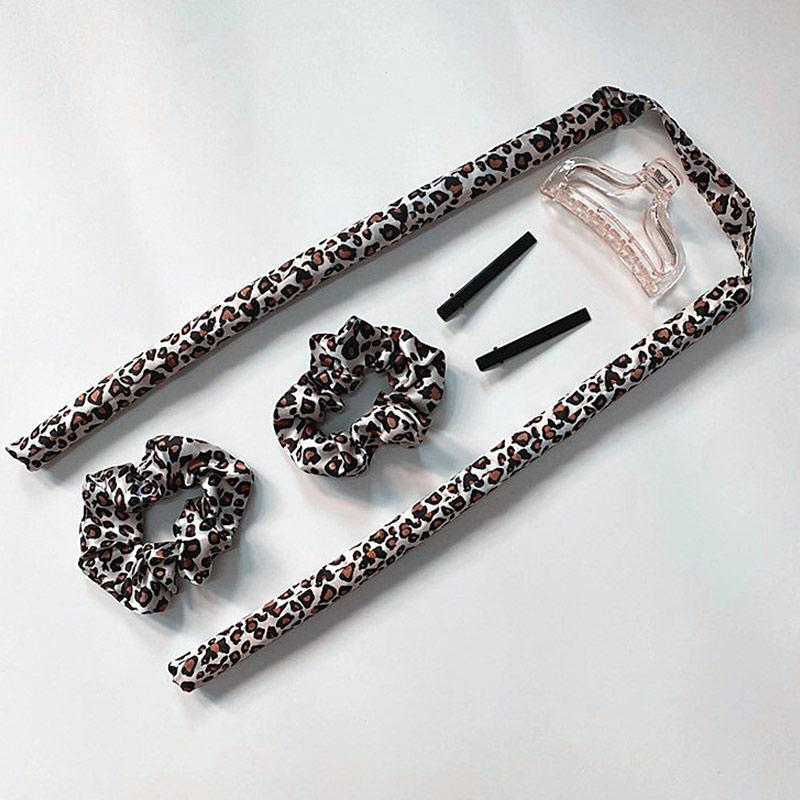 Curly Hair Products Curler No Heat Flexi Rods Heatless Curling Rod Hairstyling Hair Accessories Sleep Hairdresser Set леопардовий
Curly Hair Products Curler No Heat Flexi Rods Heatless Curling Rod Hairstyling Hair Accessories Sleep Hairdresser Set леопардовий