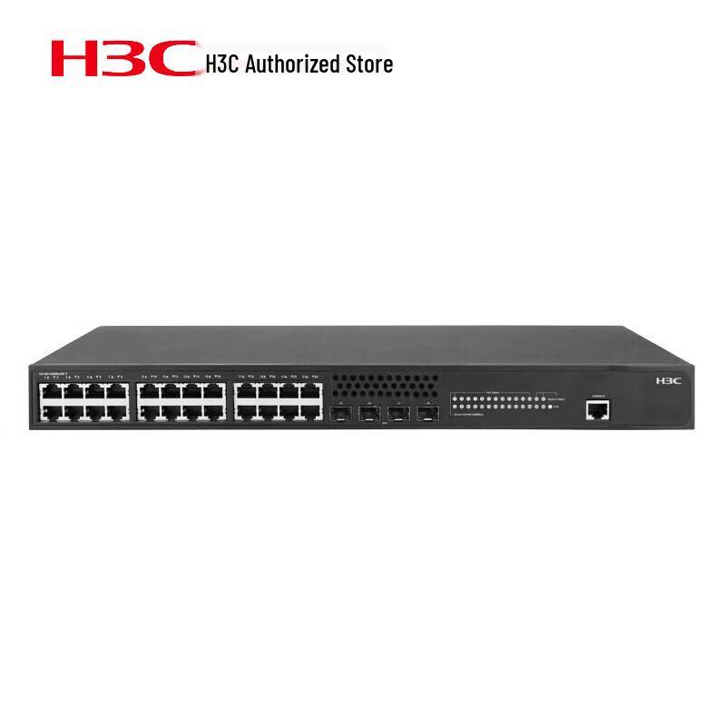H3C S5560S-28P-SI 24-Port Gigabit Layer 3 Managed Switch
H3C S5560S-28P-SI 24-Port Gigabit Layer 3 Managed Switch