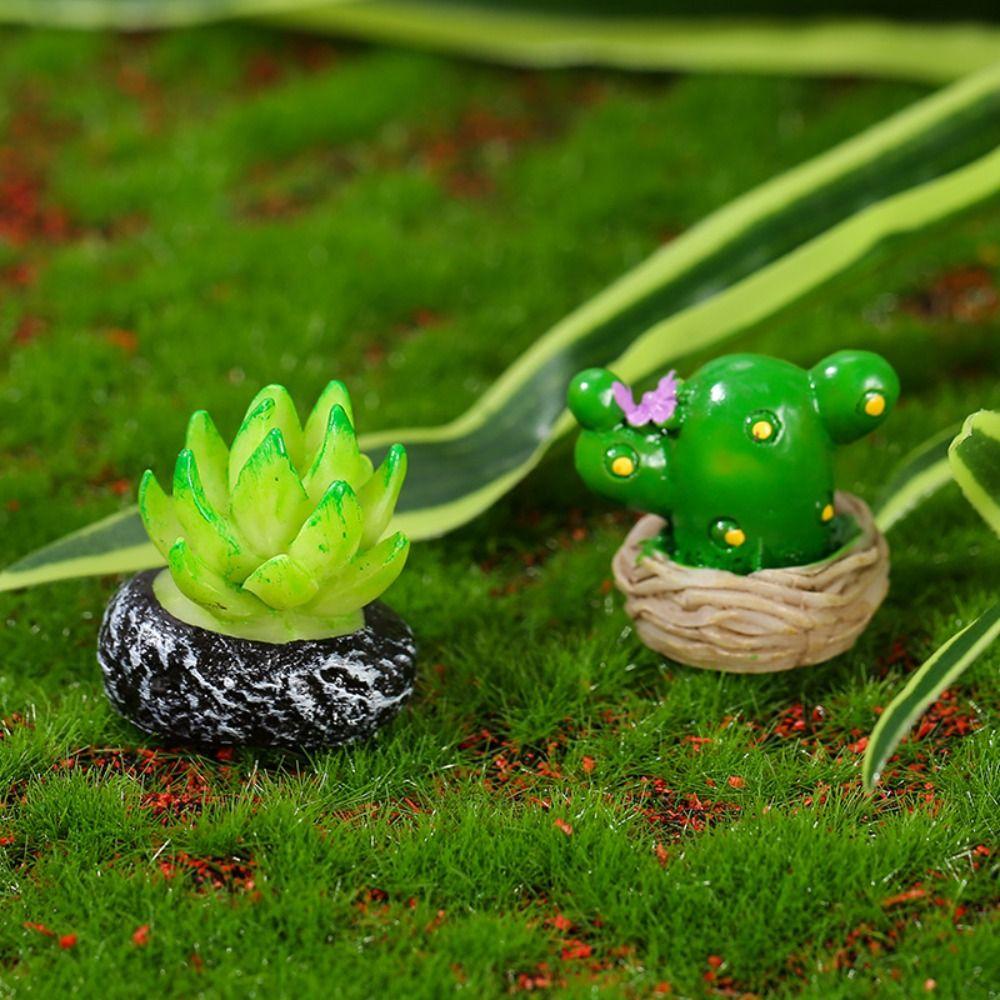 Micro Landscape Mini Plant Model Resin Simulation Cactus Miniature Plant Potted Garden 4PCS
Micro Landscape Mini Plant Model Resin Simulation Cactus Miniature Plant Potted Garden 4PCS