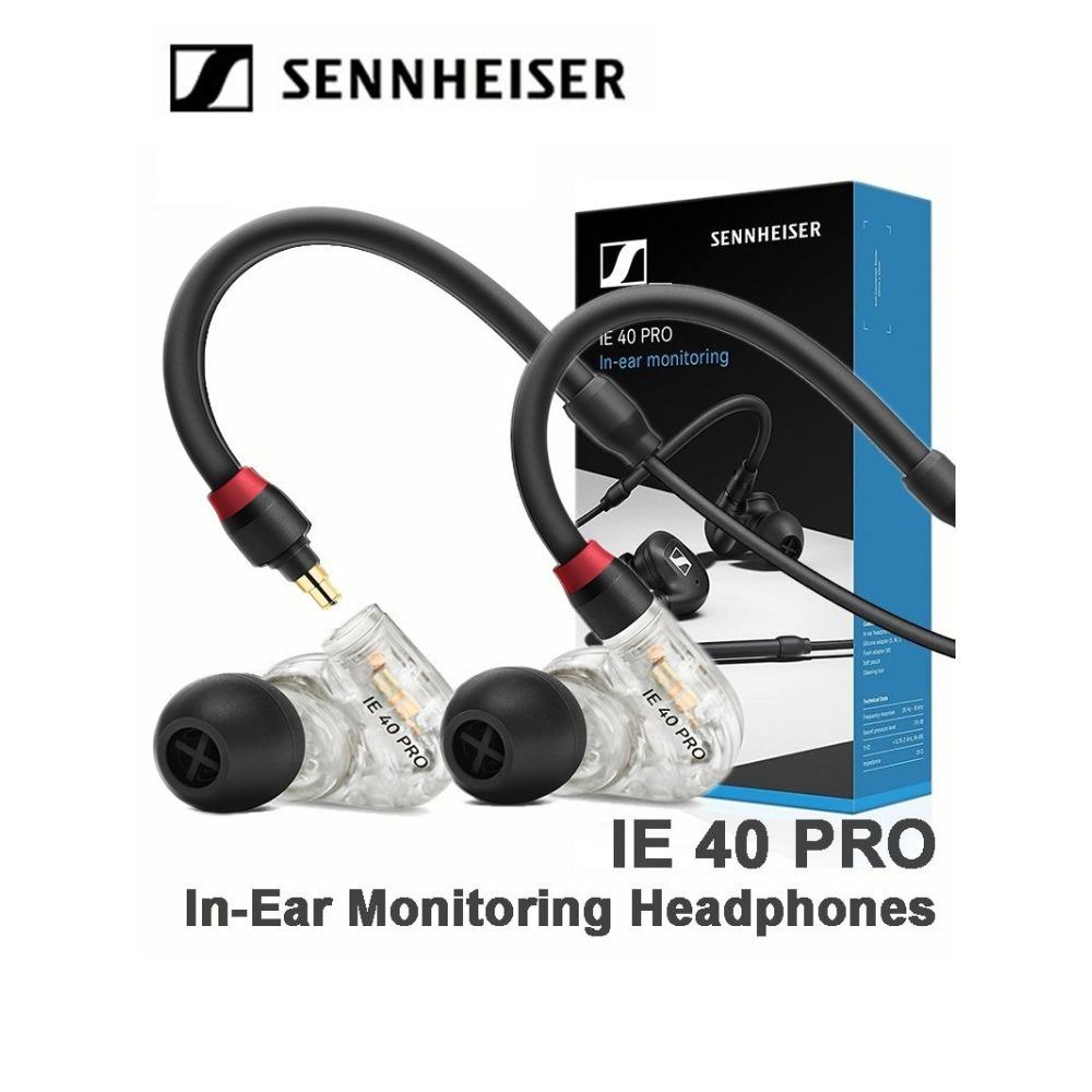 Sennheiser IE 40 PRO In-Ear Monitoring Headphones, Detachable Cable, HiFi Music Earphones (Black / Clear Version) білий
Sennheiser IE 40 PRO In-Ear Monitoring Headphones, Detachable Cable, HiFi Music Earphones (Black / Clear Version) білий
