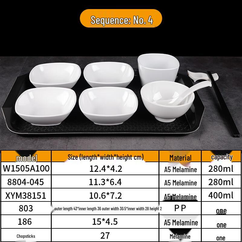 YunDuo Commercial School Divided Melamine Meal Tray Set
YunDuo Commercial School Divided Melamine Meal Tray Set