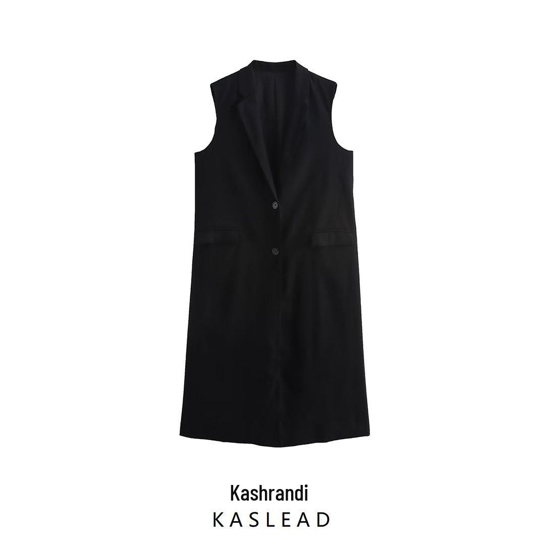 Autumn 2024 Women s Black Sleeveless Round Neck Vest - European & American Style Small чёрный
Autumn 2024 Women s Black Sleeveless Round Neck Vest - European & American Style Small чёрный