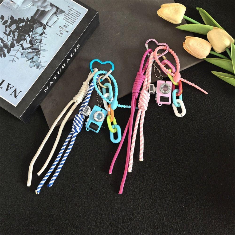 Camera-Shaped Mini Keychain Colorful Couple Hanging Rope Creative Camera Pendant Couple Style-A
Camera-Shaped Mini Keychain Colorful Couple Hanging Rope Creative Camera Pendant Couple Style-A