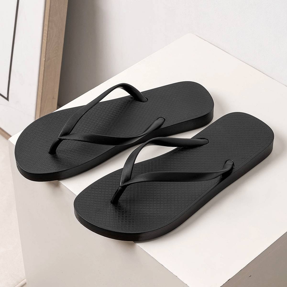 Simple flip-flops women s summer 2024 new outdoor non-slip outer wear seaside beach slippers women s 44 чорний
Simple flip-flops women s summer 2024 new outdoor non-slip outer wear seaside beach slippers women s 44 чорний