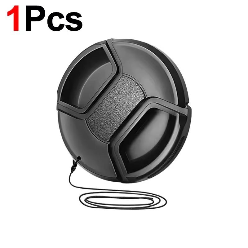 49/52/55/58/62mm Camera Lens Caps with Lanyard Anti-scratch Anti-lost Front Lens Protectors Covers for Nikon Sony DSLR Cameras 49mm
49/52/55/58/62mm Camera Lens Caps with Lanyard Anti-scratch Anti-lost Front Lens Protectors Covers for Nikon Sony DSLR Cameras 49mm