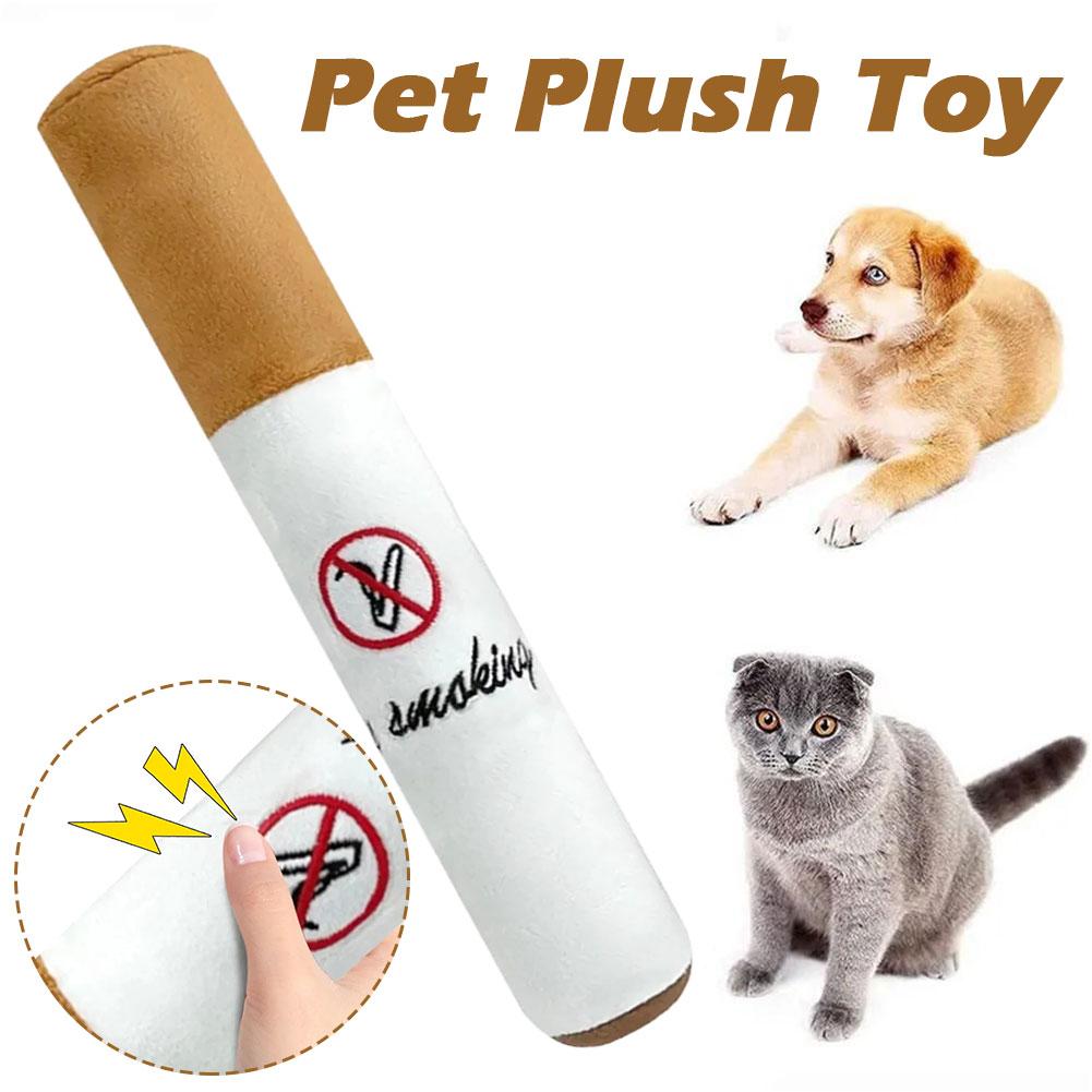Pet Funny Toys Cigar Big Smoke Plush Sound Squeak Fake Resistant Chew Molar Toys Game Pet Cigarettes Interactive Toy Bite D N1q0
Pet Funny Toys Cigar Big Smoke Plush Sound Squeak Fake Resistant Chew Molar Toys Game Pet Cigarettes Interactive Toy Bite D N1q0
