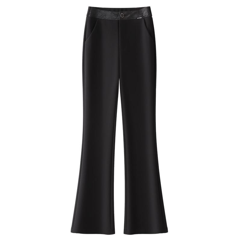 Абрикосовые брюки микроклеш с высокой посадкой и облегающего кроя для женщин - Весна/Осень 2025 Универсальные и стильные расклешенные брюки Large чёрный
Абрикосовые брюки микроклеш с высокой посадкой и облегающего кроя для женщин - Весна/Осень 2025 Универсальные и стильные расклешенные брюки Large чёрный