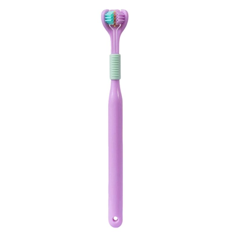 Adult Toothbrushes with Three Side Soft Tooth Brush for Adults Women and Girls Gentle Clean Toothbrush фиолетовый
Adult Toothbrushes with Three Side Soft Tooth Brush for Adults Women and Girls Gentle Clean Toothbrush фиолетовый