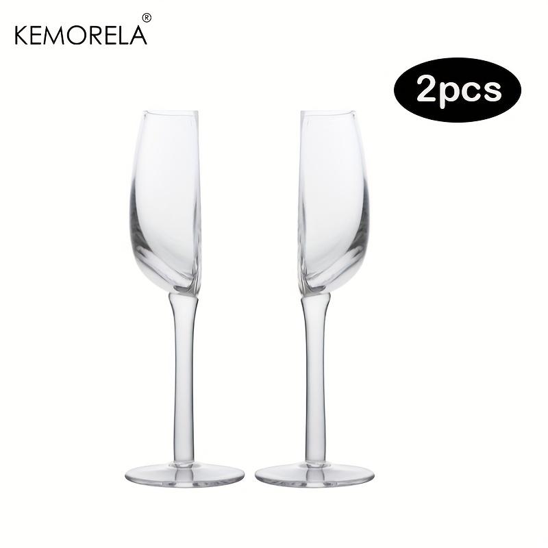 1/2PCS Novelty Wine Glass Set European Style Half Red Wine And Champagne Glasses High Quality Glass Suitable for Home Gathering 250ML
1/2PCS Novelty Wine Glass Set European Style Half Red Wine And Champagne Glasses High Quality Glass Suitable for Home Gathering 250ML