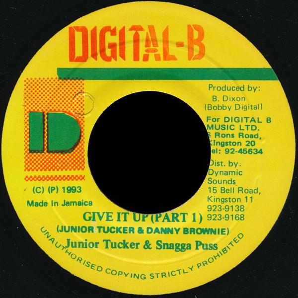 7inch Record JUNIOR TUCKER & SNAGGA PUSS - Give It Up (Part 1) NONE Digital-B 1993 Jamaica Reggae, Ska & Dub Used
7inch Record JUNIOR TUCKER & SNAGGA PUSS - Give It Up (Part 1) NONE Digital-B 1993 Jamaica Reggae, Ska & Dub Used