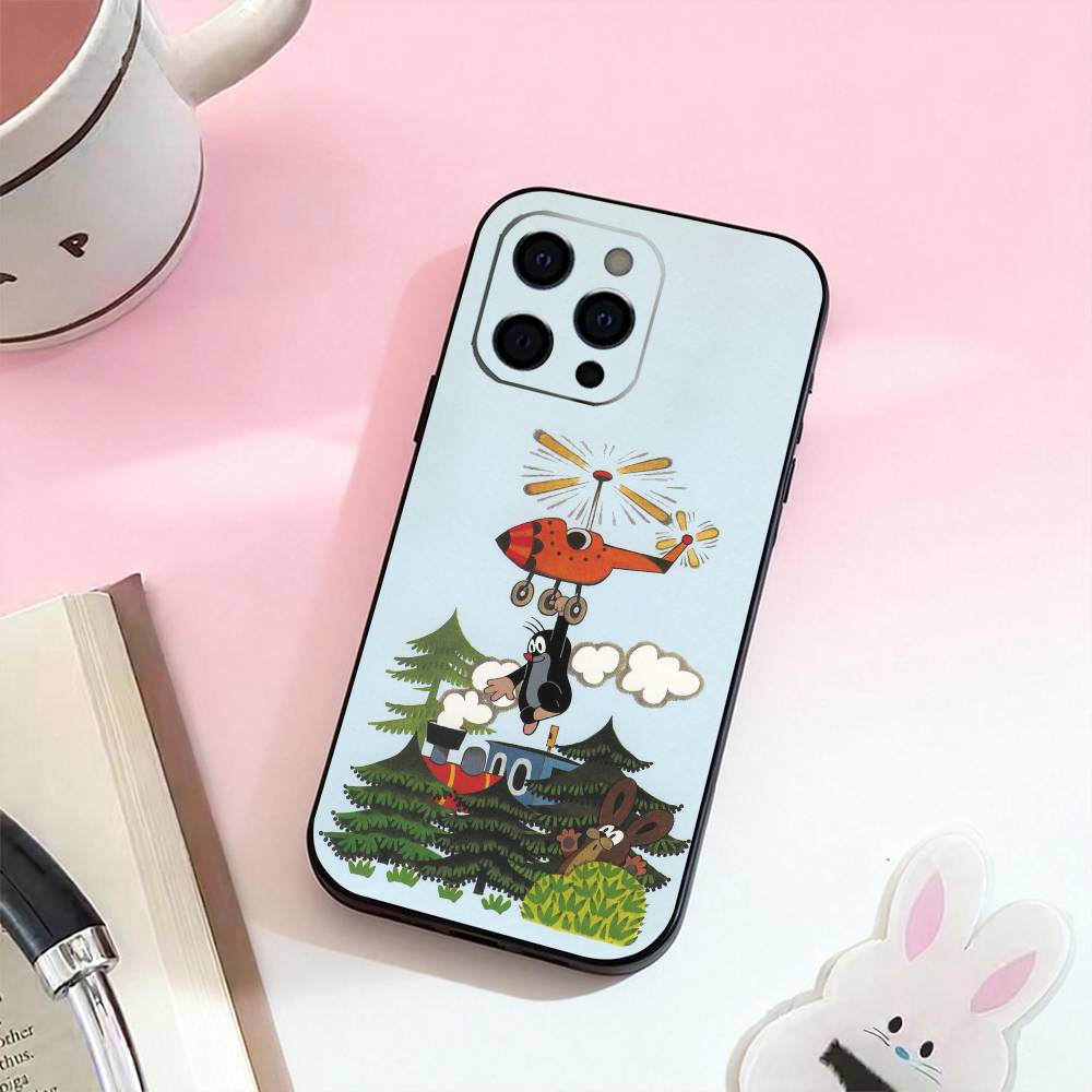 Classic Cartoon Little Mole Phone Case For iPhone 17,16,15,14,13,12,11 Plus,Pro Max,Soft Silicone Black Cover iPhone16plus
Classic Cartoon Little Mole Phone Case For iPhone 17,16,15,14,13,12,11 Plus,Pro Max,Soft Silicone Black Cover iPhone16plus
