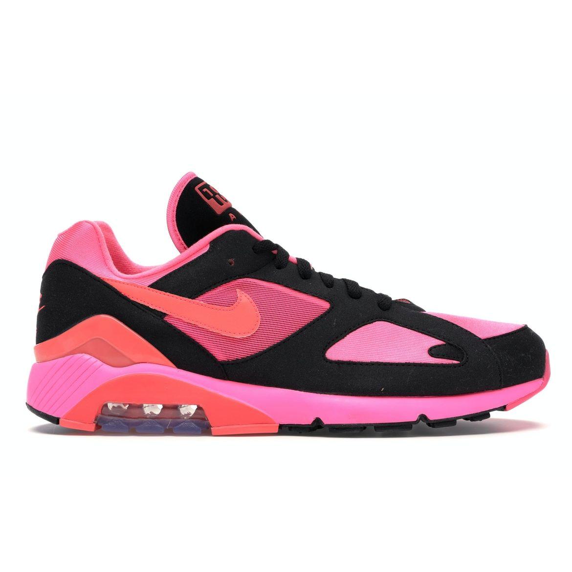 Кроссовки унисекс Nike Comme des Garçons x Air Max 180 Black Pink Laser-Pink Solar-Red-Black AO4641-601
Кроссовки унисекс Nike Comme des Garçons x Air Max 180 Black Pink Laser-Pink Solar-Red-Black AO4641-601