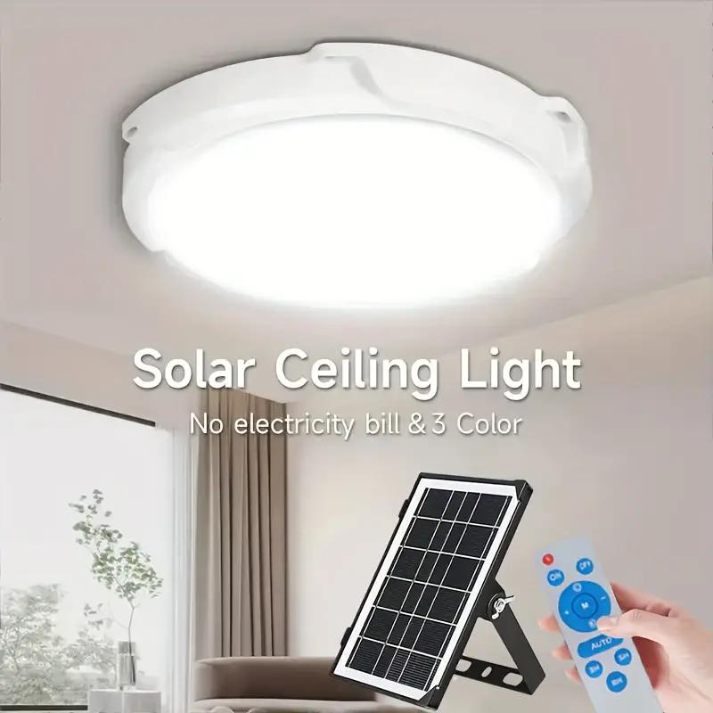 1 шт. Солнечный светодиодный потолочный светильник с пультом дистанционного управления беспроводной для балкона сада крыльца 3 цвета холодный белый теплый белый естественный свет
1 шт. Солнечный светодиодный потолочный светильник с пультом дистанционного управления беспроводной для балкона сада крыльца 3 цвета холодный белый теплый белый естественный свет