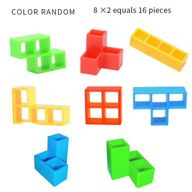 48PCS Tetra Tower Fun Balance Stacking Building Blocks Настільна гра для дітей, дорослих, друзів, команди, гуртожитку, сімейна гра, ніч і вечірка Building block bag(16pcs)
48PCS Tetra Tower Fun Balance Stacking Building Blocks Настільна гра для дітей, дорослих, друзів, команди, гуртожитку, сімейна гра, ніч і вечірка Building block bag(16pcs)