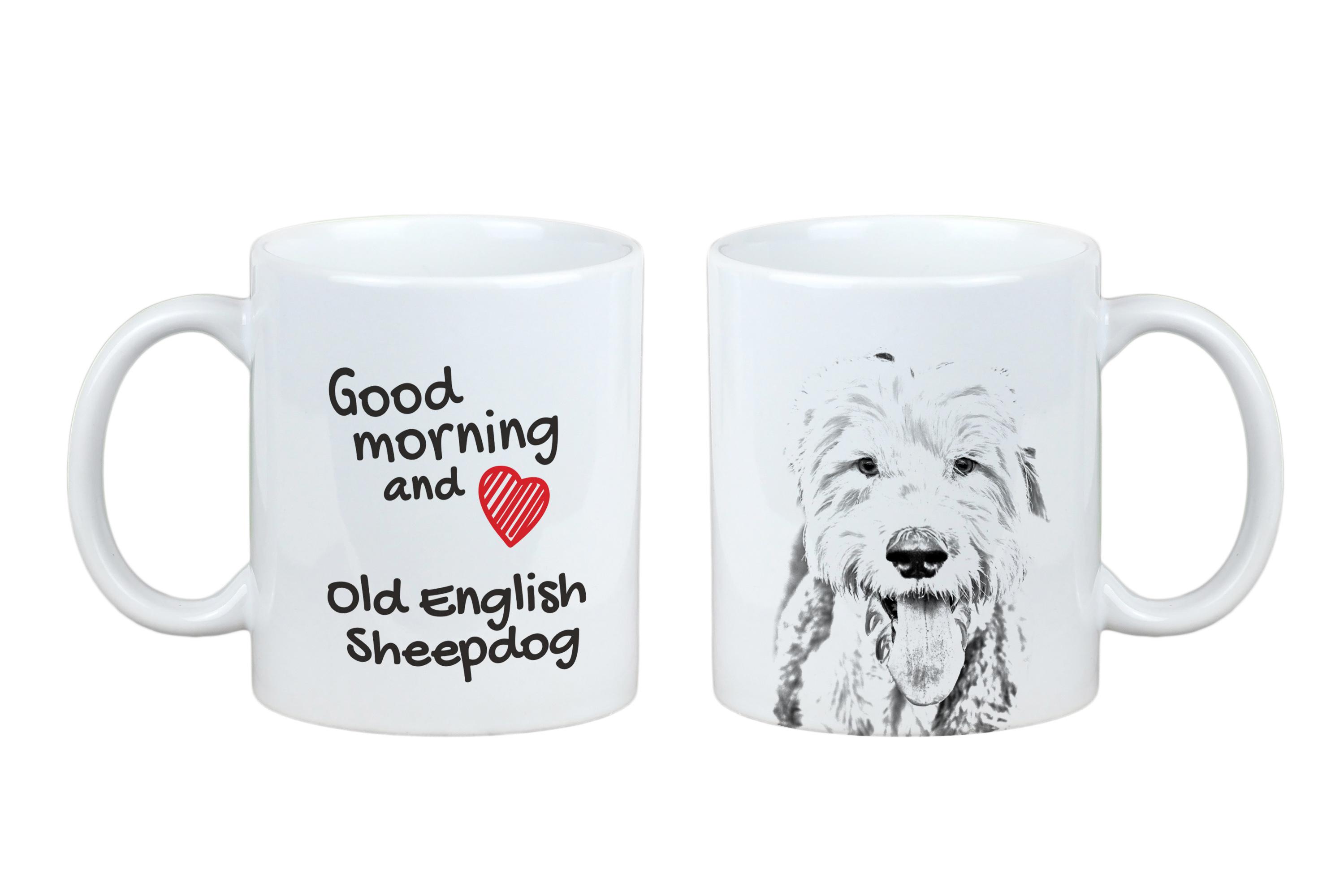 Old English Sheepdog - cup with a dog, personalized cup with a print, a classic gift for everyone from the Art-Dog brand білий
Old English Sheepdog - cup with a dog, personalized cup with a print, a classic gift for everyone from the Art-Dog brand білий