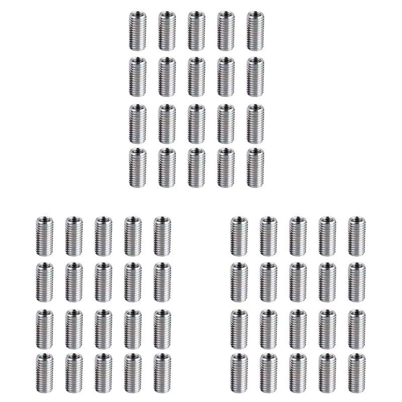 ABJI-60 Pcs Thread Reducing Nuts, M8 Male To M6 Female Thread Screw Sleeve Bolt Conversion Nuts, Threaded Reducers Adapters срібний
ABJI-60 Pcs Thread Reducing Nuts, M8 Male To M6 Female Thread Screw Sleeve Bolt Conversion Nuts, Threaded Reducers Adapters срібний