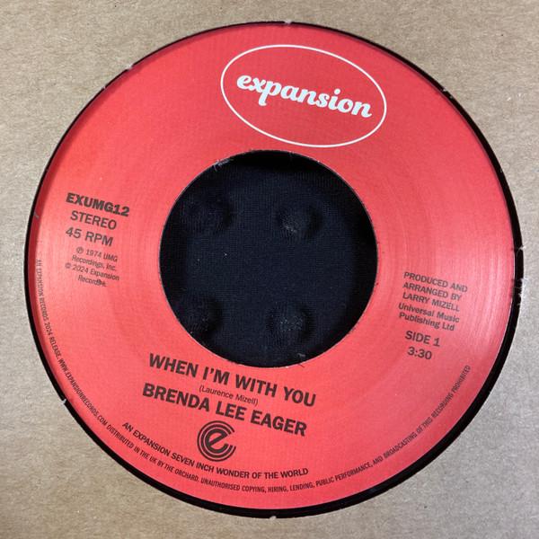 7inch Record BRENDA LEE EAGER - When I m With You / Let Me Be EXUMG12 Expansion 2024 UK Soul/Funk
7inch Record BRENDA LEE EAGER - When I m With You / Let Me Be EXUMG12 Expansion 2024 UK Soul/Funk