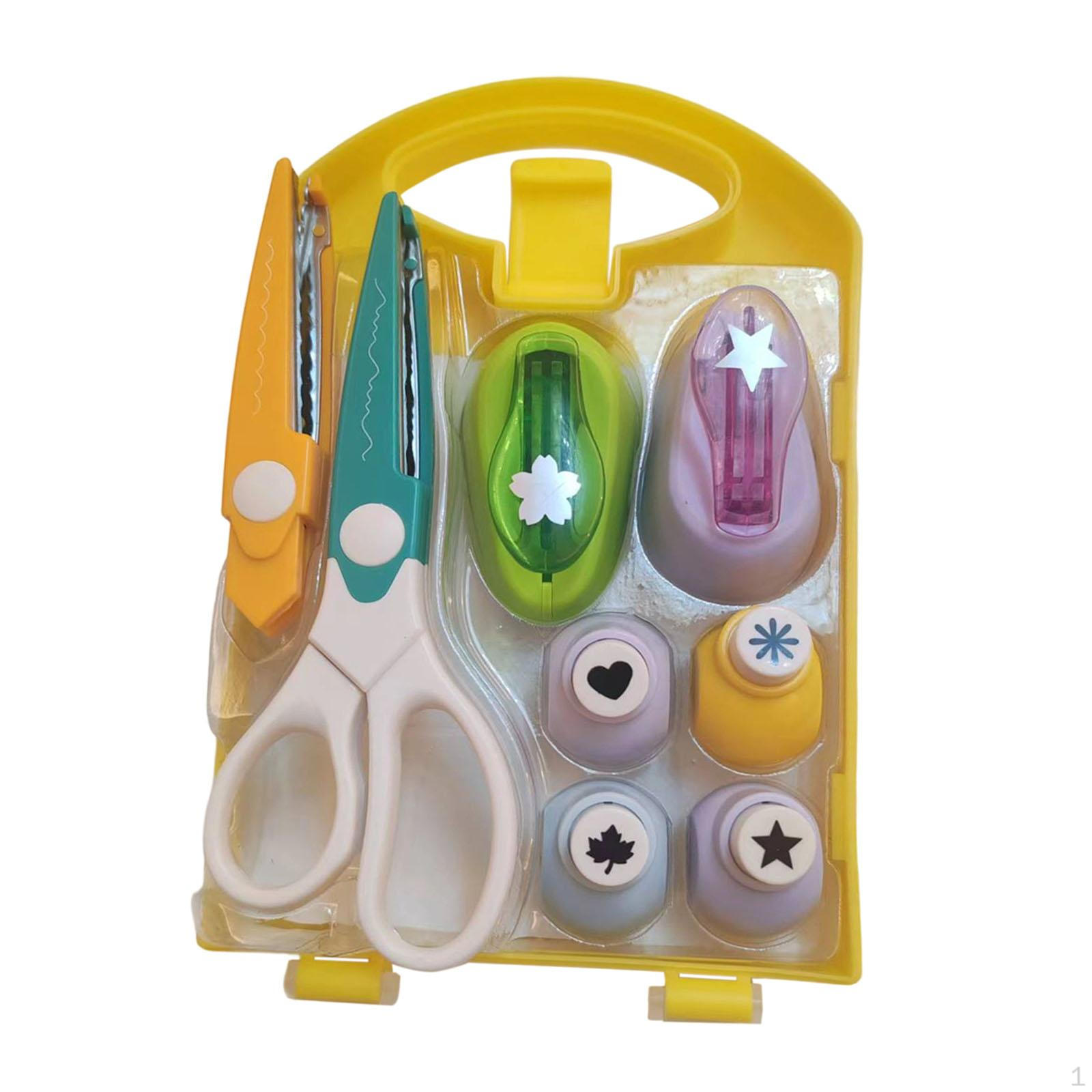 Craft Hole Punch Shapes Set Shape DIY Puncher Multipurpose for Festival Wrapping
Craft Hole Punch Shapes Set Shape DIY Puncher Multipurpose for Festival Wrapping