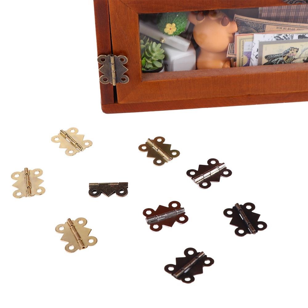 10Pcs Antique Jewellery Box Hinge Vintage Butterfly Door Hinge Cabinet Butterfly Hinge Furniture 180 degrees-Gold
10Pcs Antique Jewellery Box Hinge Vintage Butterfly Door Hinge Cabinet Butterfly Hinge Furniture 180 degrees-Gold