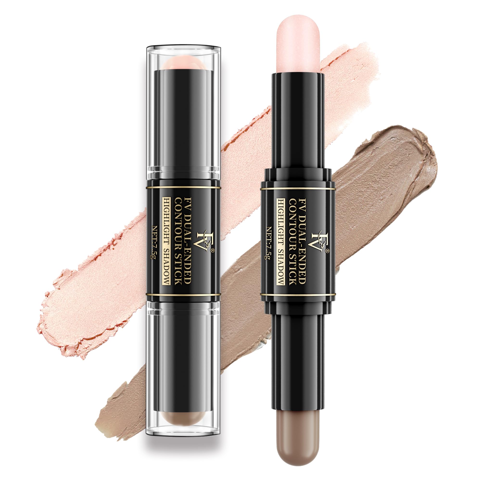 FV Makeup Shading Highlight Natural Face Contouring Waterproof Sweatproof Contour Stick Easy for Beginners Nose Face Shadow 01 Bright Skin Tone
FV Makeup Shading Highlight Natural Face Contouring Waterproof Sweatproof Contour Stick Easy for Beginners Nose Face Shadow 01 Bright Skin Tone