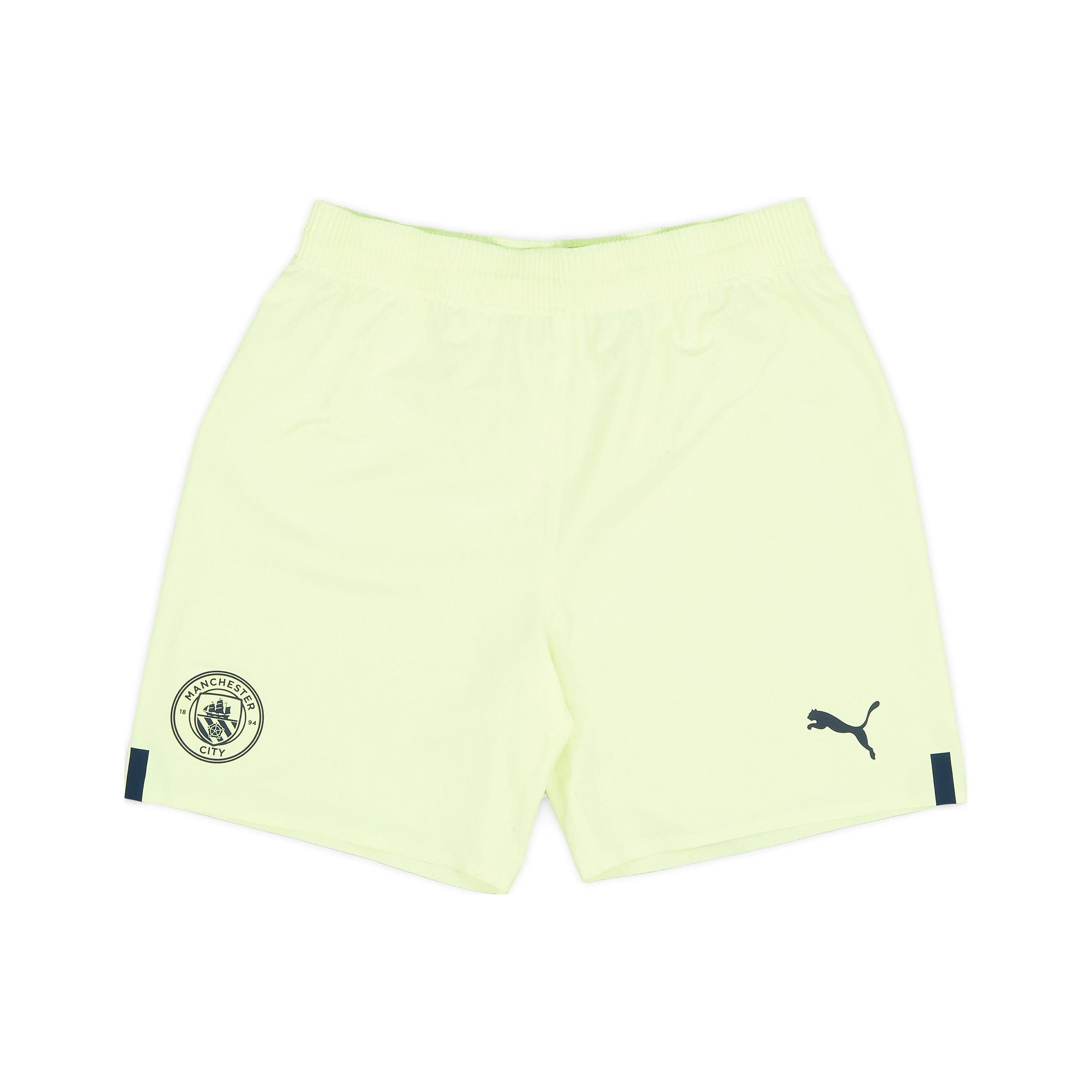 PUMA Solid Color Elastic Waist Shorts Football Pants 2022-23 Manchester City Player Edition Men shorts Green 765750-03 M
PUMA Solid Color Elastic Waist Shorts Football Pants 2022-23 Manchester City Player Edition Men shorts Green 765750-03 M