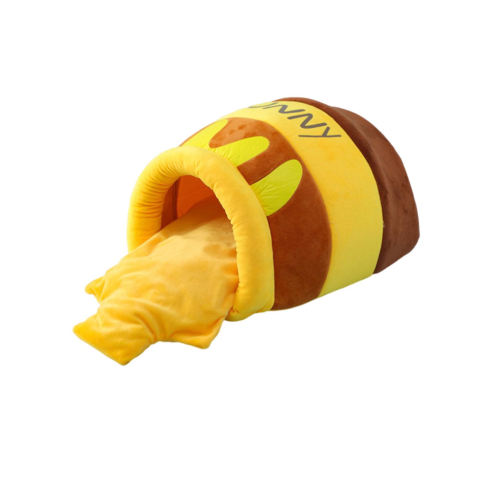 Honey Pot Pet Cat Bed Warm Nest Anti Slip Bottom Thicken Cushion Cat Sleeping Bed Pet House жовтий
Honey Pot Pet Cat Bed Warm Nest Anti Slip Bottom Thicken Cushion Cat Sleeping Bed Pet House жовтий