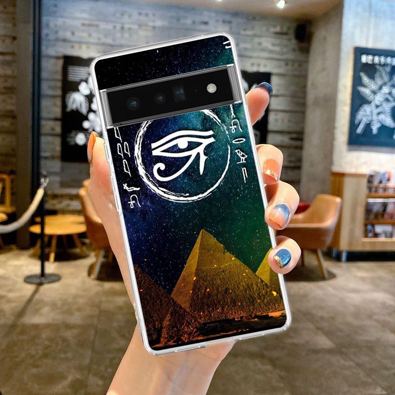 Sacred Eye Of Horus Egypt Fresco Phone Case Cover for Google Pixel 8 7 6 5 4 4XL TPU 7A 6A 5A 4A 3A 3AXLPro 5G Transparent Shell Pixel 7A
Sacred Eye Of Horus Egypt Fresco Phone Case Cover for Google Pixel 8 7 6 5 4 4XL TPU 7A 6A 5A 4A 3A 3AXLPro 5G Transparent Shell Pixel 7A